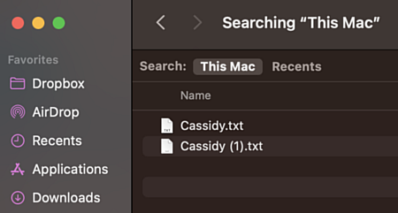 File extensions in Finder