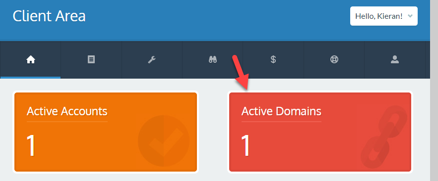 Active domains